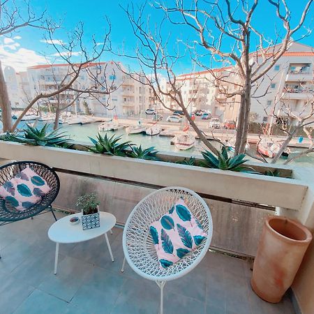 Superbe T2 Au Calme Avec Balcon Sur La Marina - 10 Apartman Canet-en-Roussillon Kültér fotó