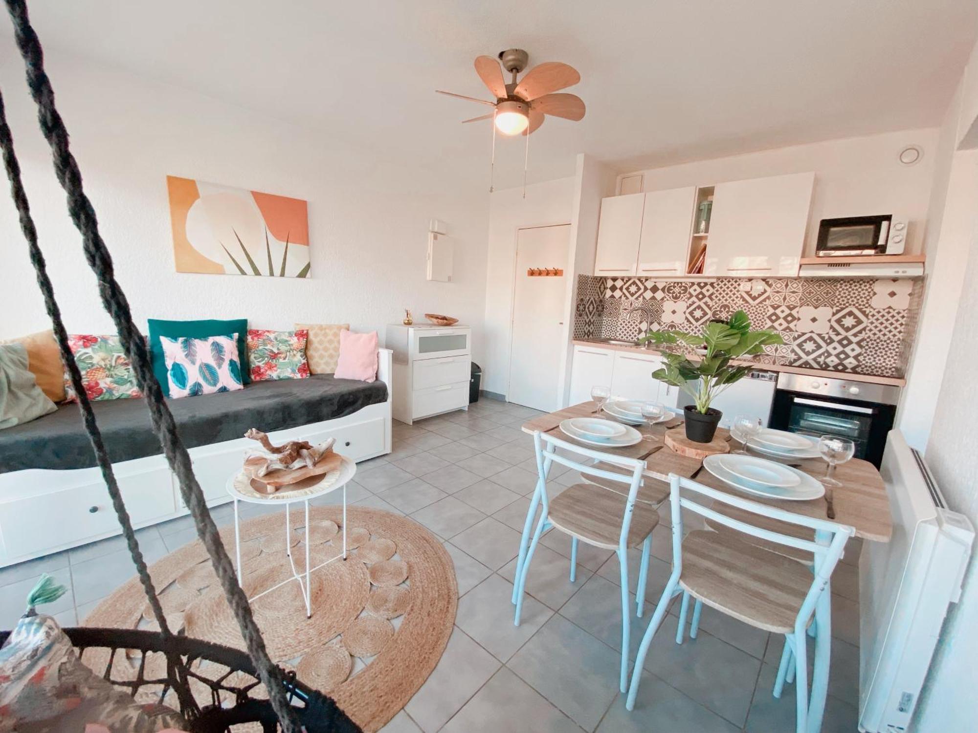 Superbe T2 Au Calme Avec Balcon Sur La Marina - 10 Apartman Canet-en-Roussillon Kültér fotó