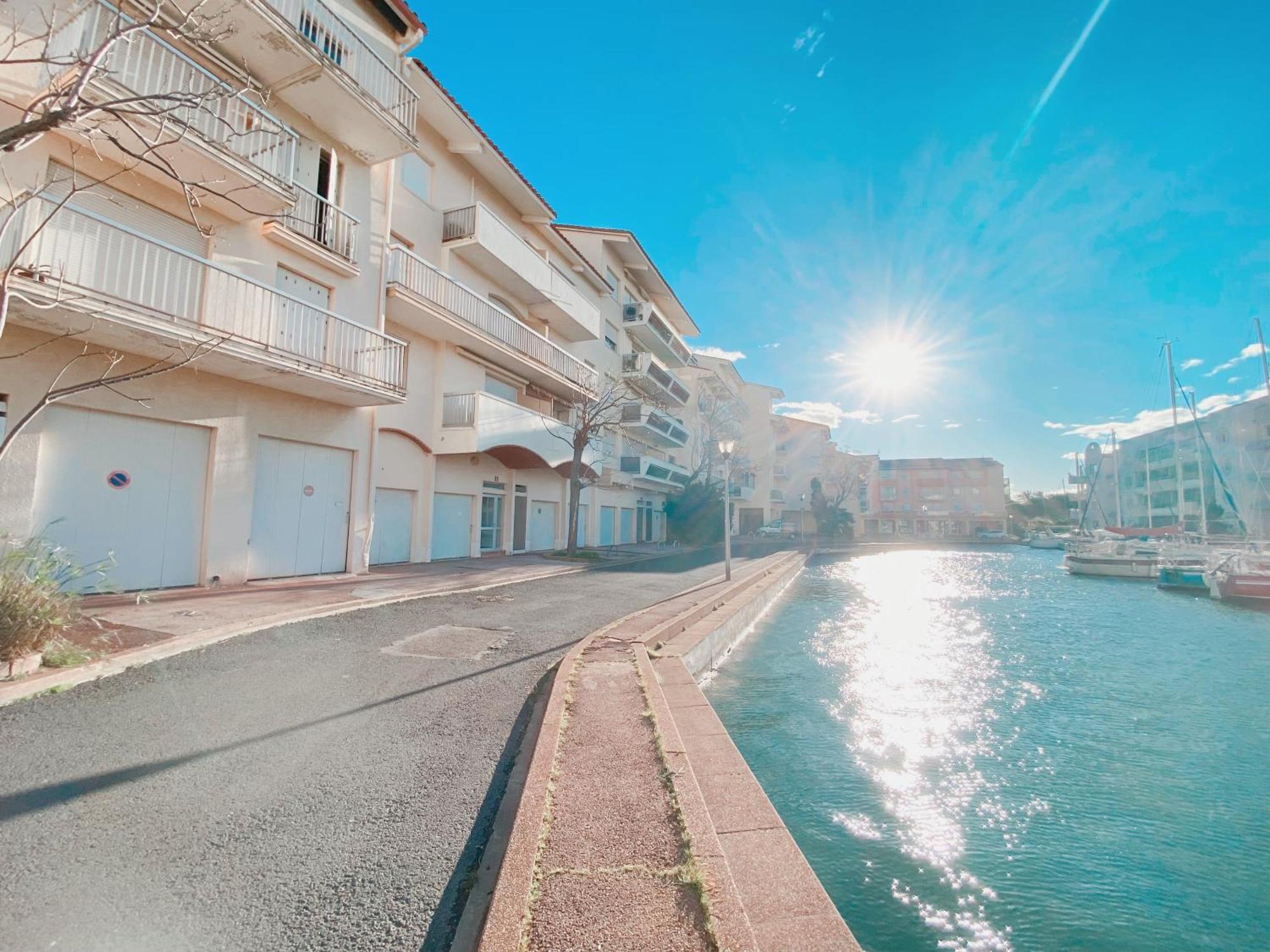 Superbe T2 Au Calme Avec Balcon Sur La Marina - 10 Apartman Canet-en-Roussillon Kültér fotó