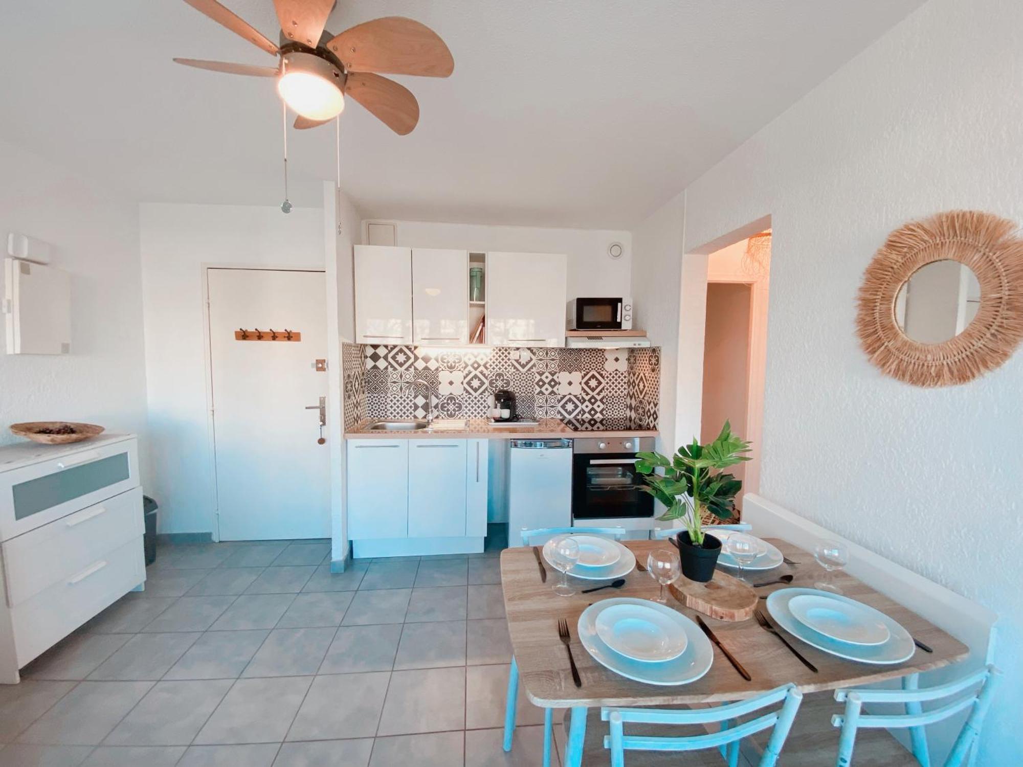 Superbe T2 Au Calme Avec Balcon Sur La Marina - 10 Apartman Canet-en-Roussillon Kültér fotó